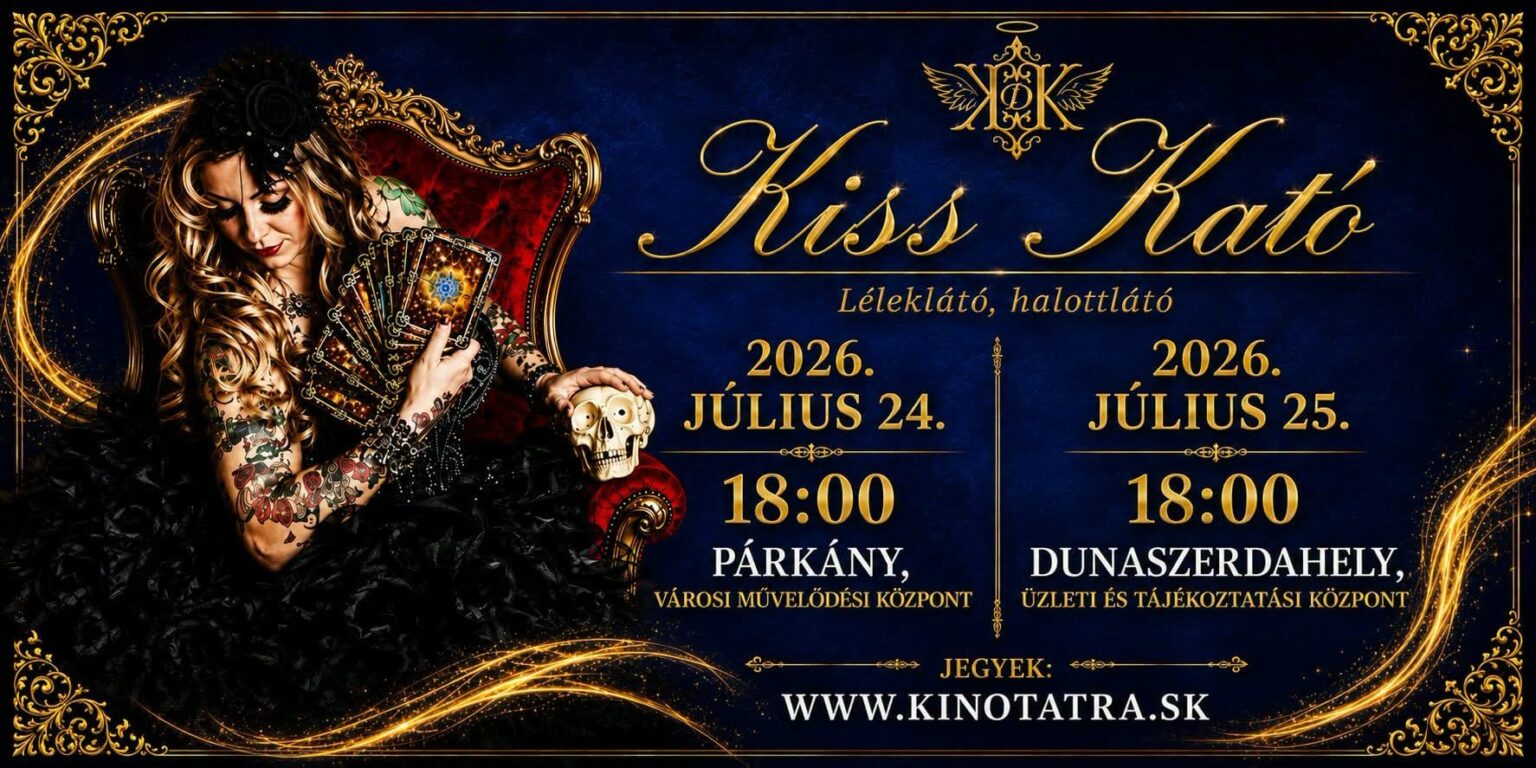 Zo správcu cintorína organizačným partnerom média – Kiss Kató vyráža na turné po Slovensku
