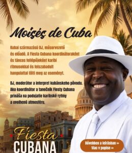 MoisésTheCuban: karibská energia prichádza do Komárna